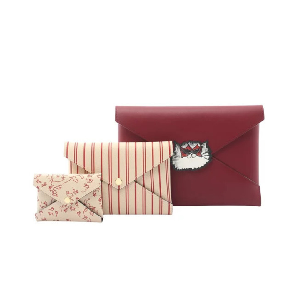 Louis Vuitton Grace Coddington Pochette Pouch Calfskin Leather Ivory White